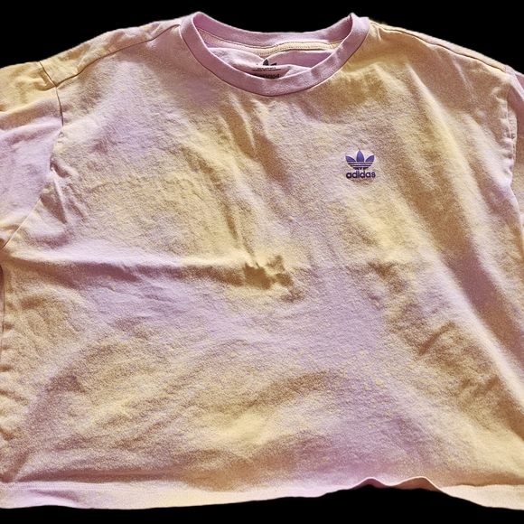 adidas Other - Adidas Kids Lavender and Soft Yellow Tee